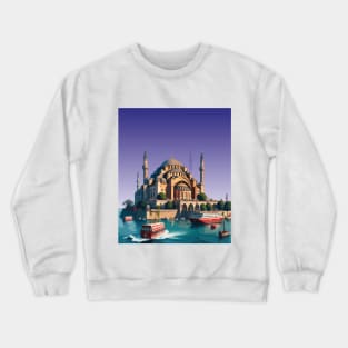 Ayasofya Camii | Fantasy Art Crewneck Sweatshirt